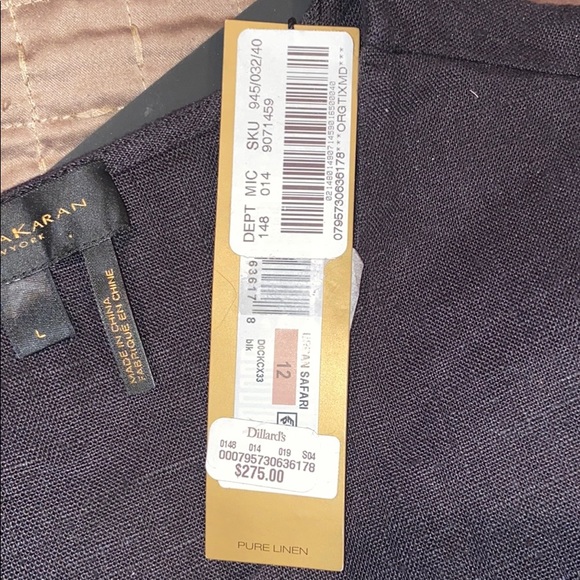 Donna Karan Two Piece Urban Safari Set NWT 
Retails $550 Black - Picture 3 of 10